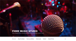Desktop Screenshot of fioremusicstudio.com